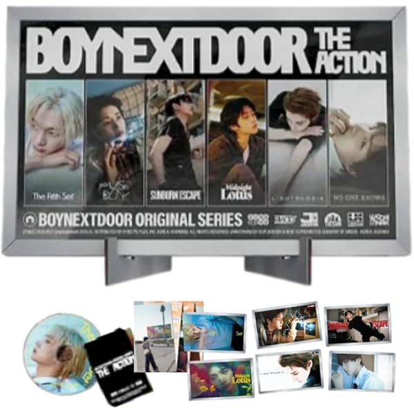 BOYNEXTDOOR 5th EP (The Action) (Frame ver.): Amazon.sg: Music